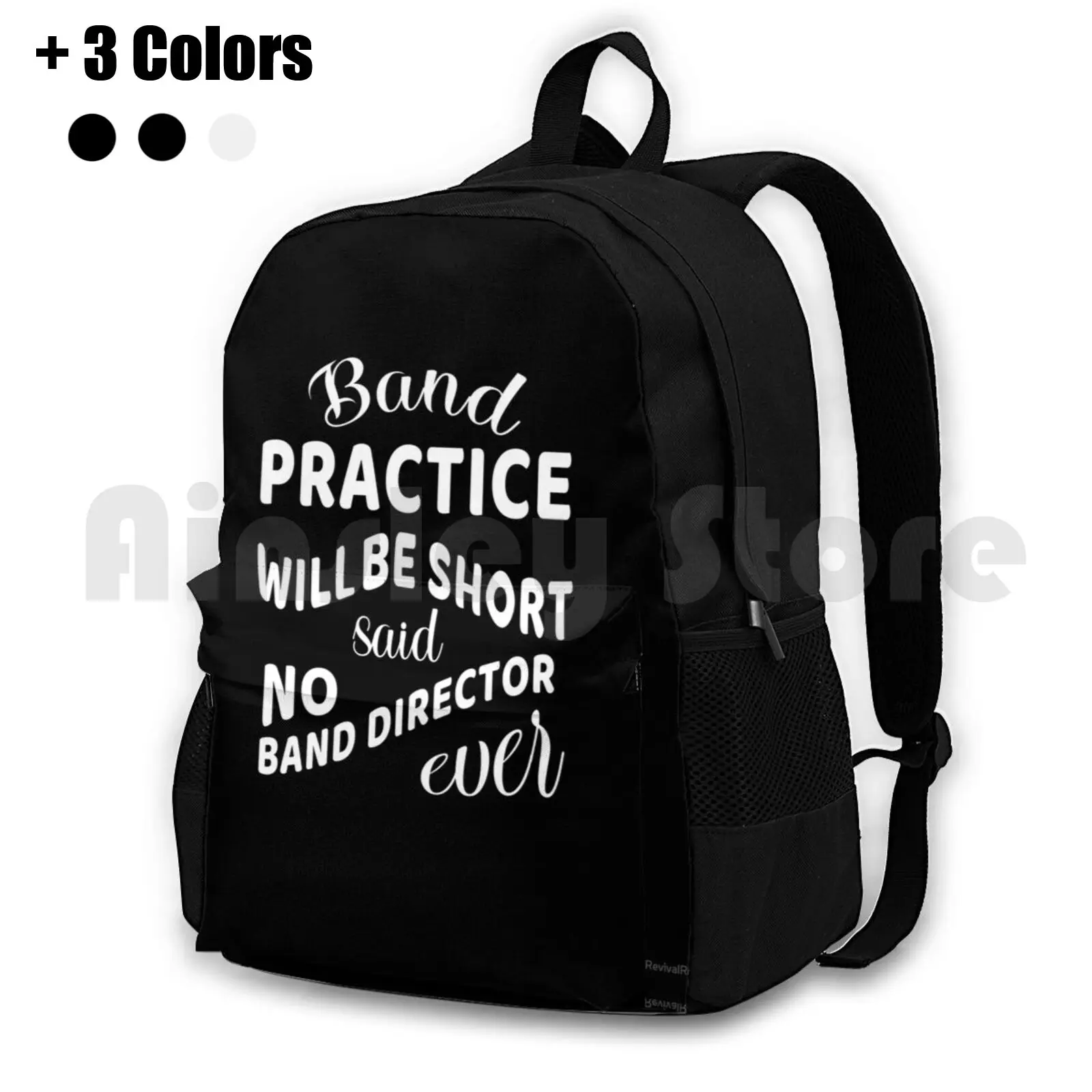 Band Practice Band Director Marching Band Gift Outdoor Hiking Backpack Riding Climbing Sports Bag Music Director Music Teacher