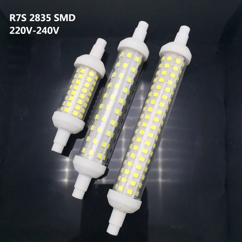 

Dimmable R7S LED Lamp 15W 25W 20W 78mm 118mm 135mm Lampada LED R7S Light Bulb 64/80/144 SMD2835 220-240V Replace Halogen Lamps