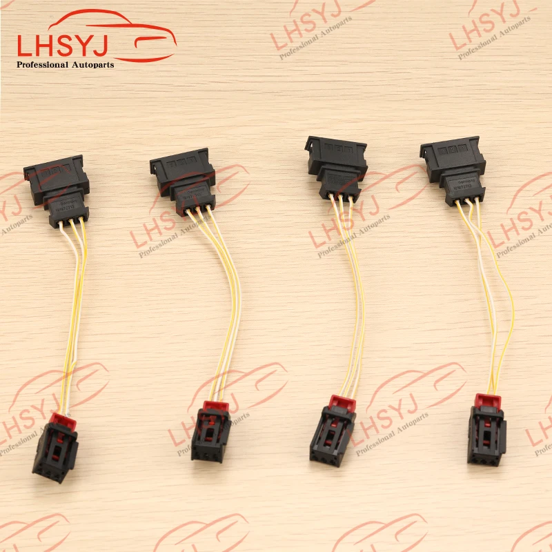 

OEM 4pcs Tail Light Rear Lamp Cable Adapter Wiring for VW Golf 6 MK6 GTI Part Number 7N0 972 703