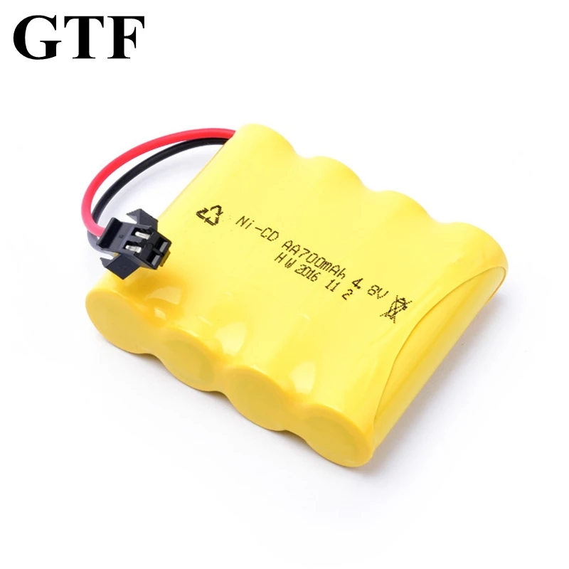 GTF 4.8V 700mAh AA akumulator niklowo-kadmowy do zdalnego sterowania zabawka samochód akumulator 4xAA akumulator Drop Shipping