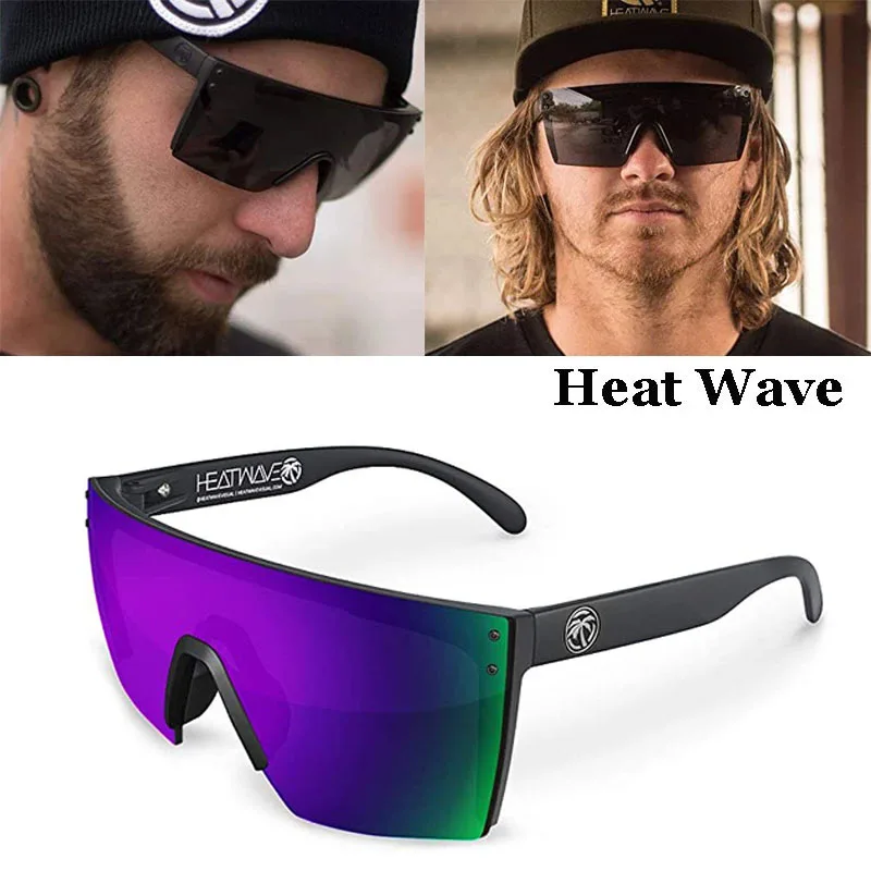 

2021 Fashion Men Luxury Heat Wave Square Pilot Sunglasses For Women Vintage Sport Driving Brand Design Sun Glasses Oculos De Sol