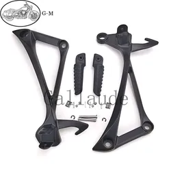 Motorcycle Rear Footrest Foot Pegs Set For Kawasaki Ninja ZX-10R ZX10R 2011 2012 2013 2014 2015 2016 2017 2018 2019 2020 2021