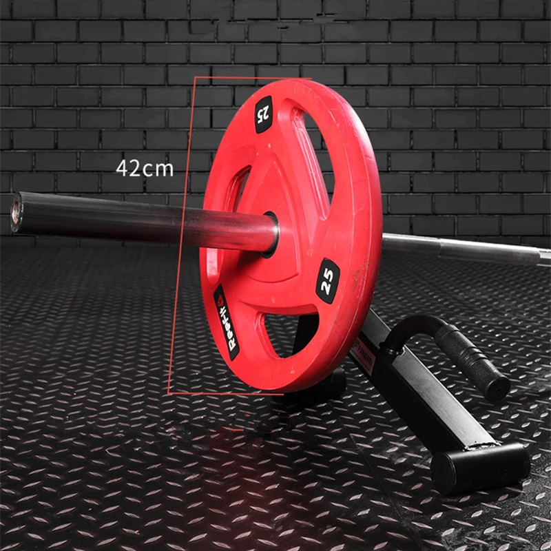 Deadlift Barbell Jack With Handle Loading Unloading and Changing Weight Plates Home Gym Powerlifting Weightlifting Equipment