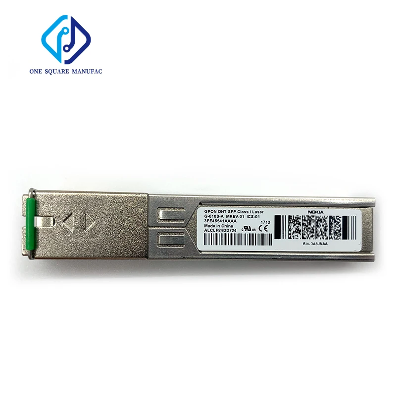 Original G-010S-A GPON ONT 3FE46541AAAA/BA/CA/DA SFP Optical Fiber Transceiver Only For Alcatel-Lucent OLT Second-hand