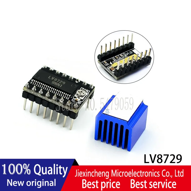 3D Drucker Teile mks LV8729 Schritt motor fahrer 128 hoher unterteilung modul mit kühlkörper