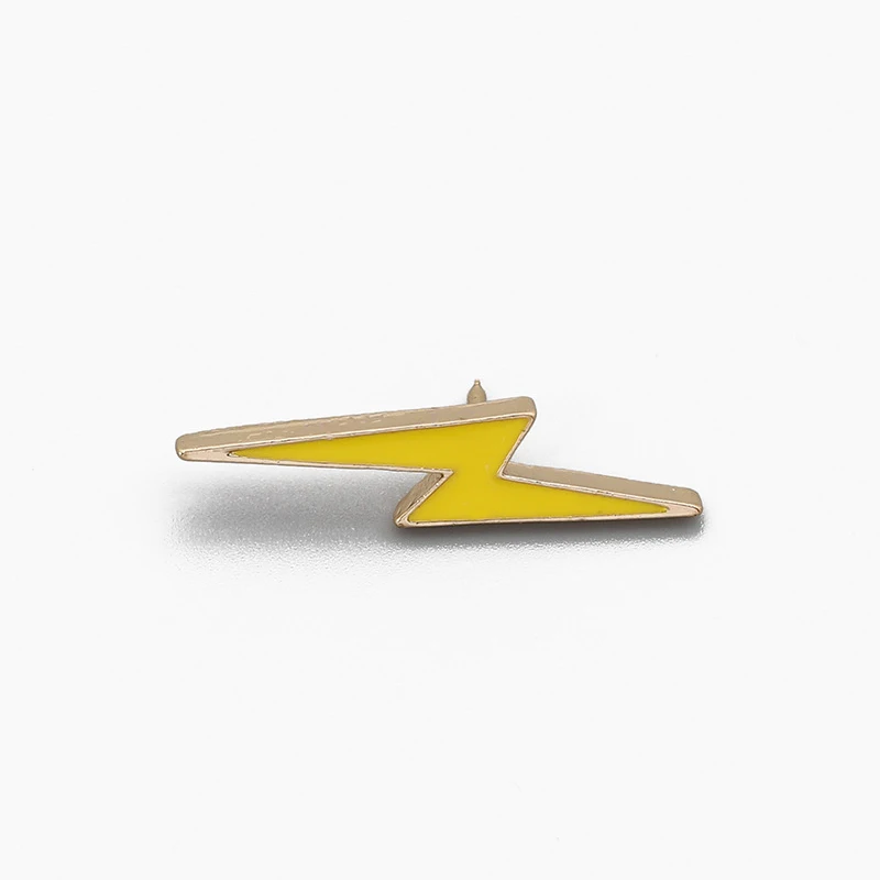 Yeah Gesture Music Note Arrow Lightning Brooch Button Pins Denim Pin Metal Badge Cartoon Fashion Jewelry Best Friends Kids Gifts