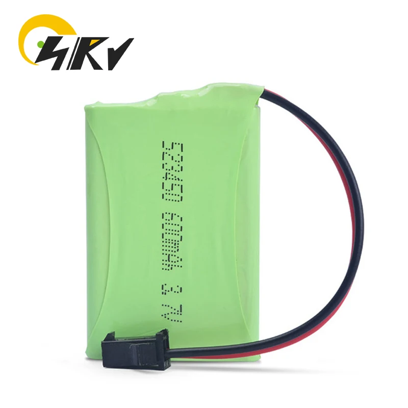 3.7V 600mAh Rechargeable Li-ion Battery 523450 Toy Battery and SMP-2P Connector For Remote Control Intelligent Robot Dog