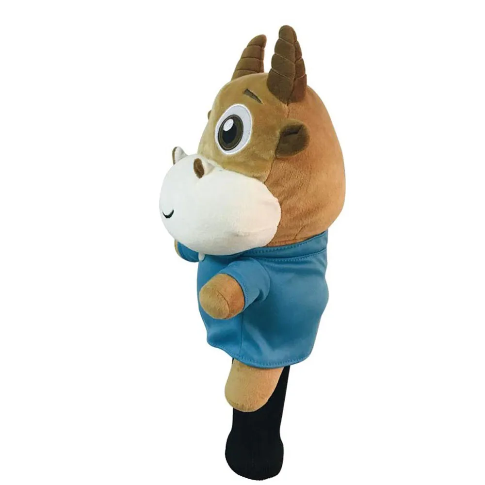 Golf covers Driver Wood Head Cover 460cc Novelty Animal Cow Shape Headcover freeshipping