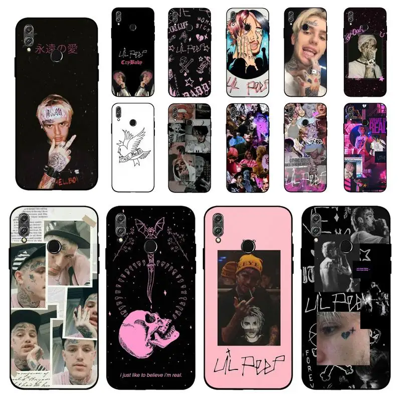 FHNBLJ Lil Peep Lil Bo Peep Phone Case for Huawei Honor 8 x 9 10 20 V 30 pro 10 20 lite 7A 9lite case