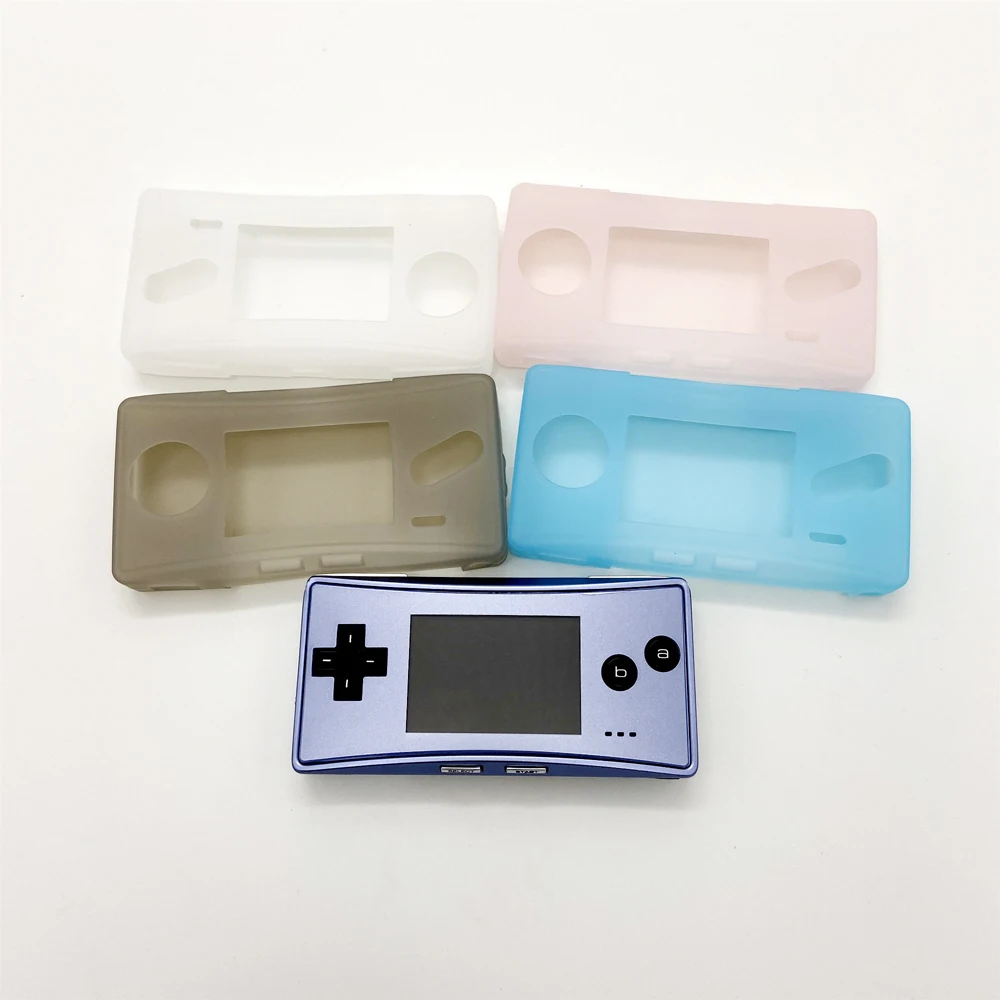 

10 pcs a lot Soft TPU Protective Cover For game boy Game Console Transparent Protective Shell For G-B-M Back Case