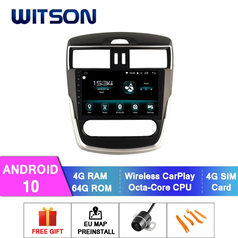 WITSON Android 10.0 4+64GB 9