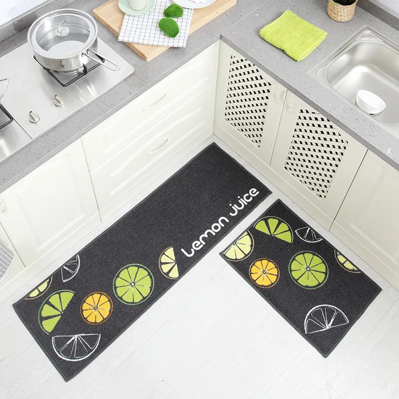 Modern Long Absorbent Kitchen Mat, Tapete De Banho, Entrada Home Capacho, Tapete do quarto, Tapetes da sala