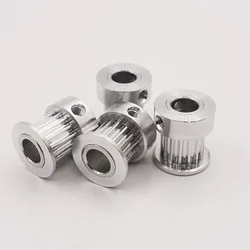 4pcs HTD3M 16 Teeth Timing Pulley 16T 4/5/6/6.35/7/8mm Inner Bore 3mm Pitch 11mm Belt Width Synchronous Timing Belt Pulley