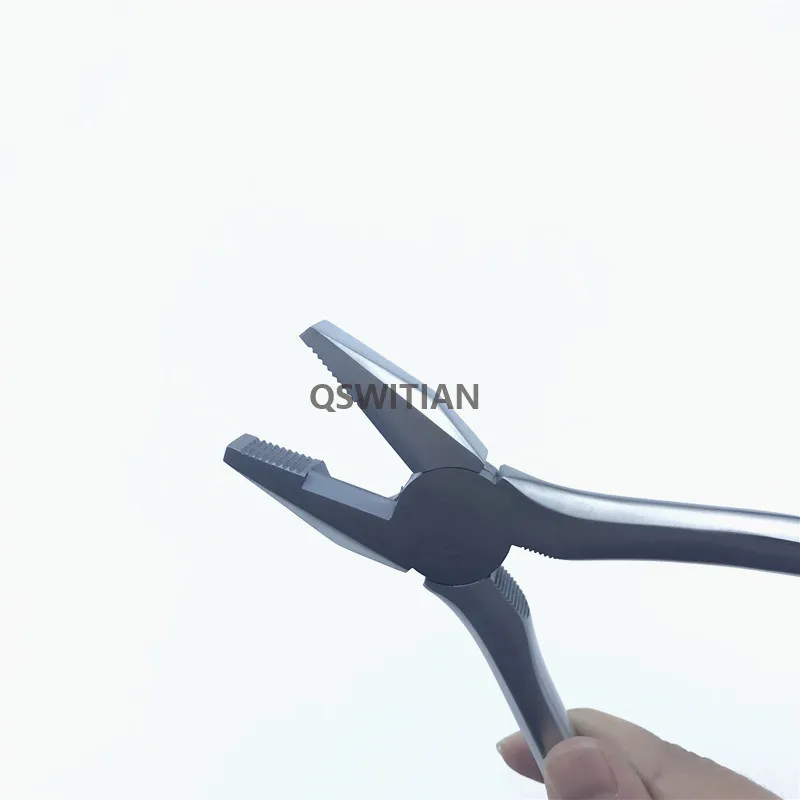 20cm Flat Nose Pliers With Serrated Jaws Veterinary orthopedics instrument