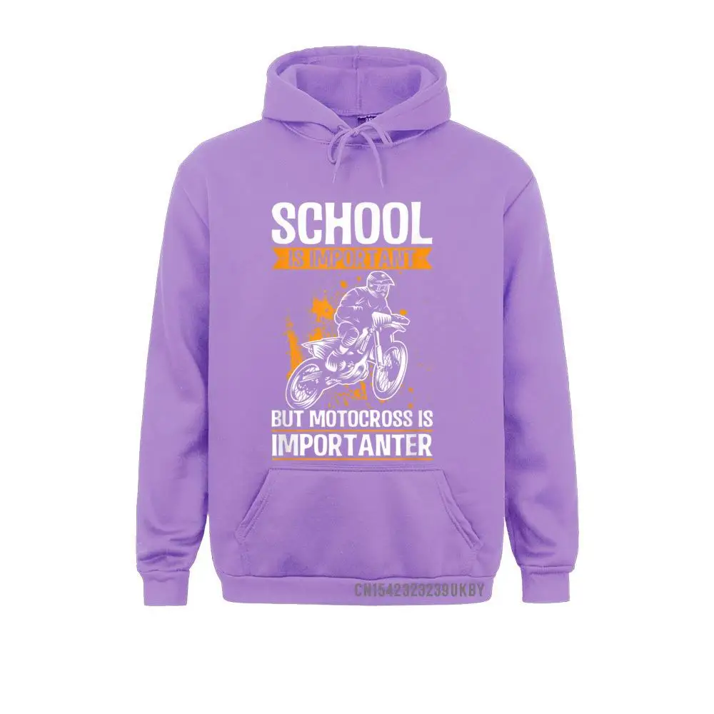 Geek School Is Important But Motocross Is Importanter Hoody Long Sleeve Ostern Day Hoodies Funny Clothes Male Sweatshirts