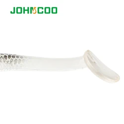 JOHNCOO Rainbow Minnow – Señuelo blando cola T