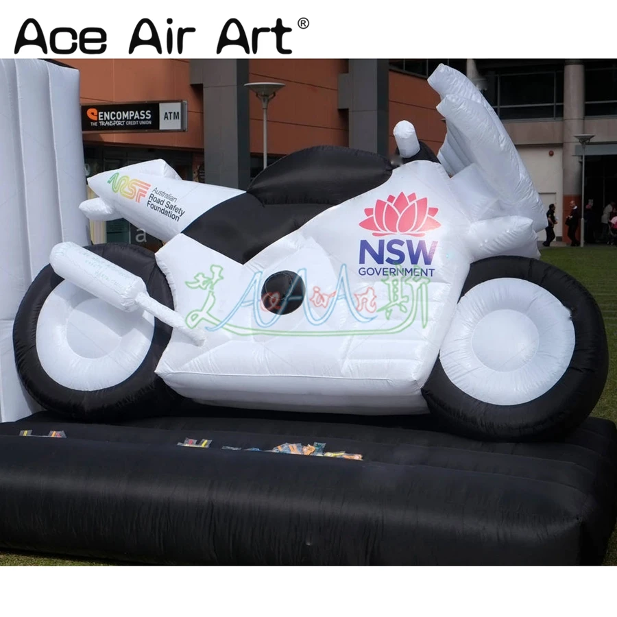 

High Quality Inflatable Motorcycle Model With Air Blower For Trade Show/Advertising Made By Ace Air Art