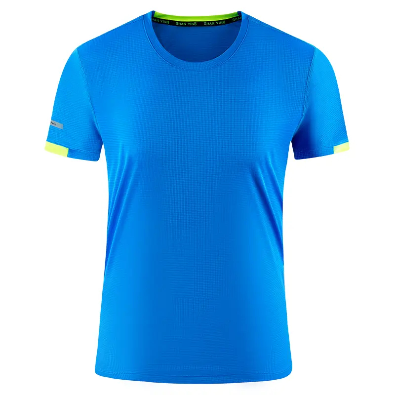 Summer Men’s And Women’s Quick-drying T-shirt Custom Logo Printing Embroidery Team Sportswear Running Shirt, 99.9% Fiber - Image 7
