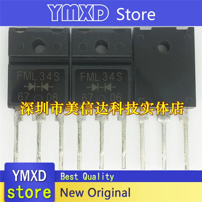 10pcs/lot New Original Genuine FML34S FML-34S Fast Recovery Diode TO-3PF In Stock