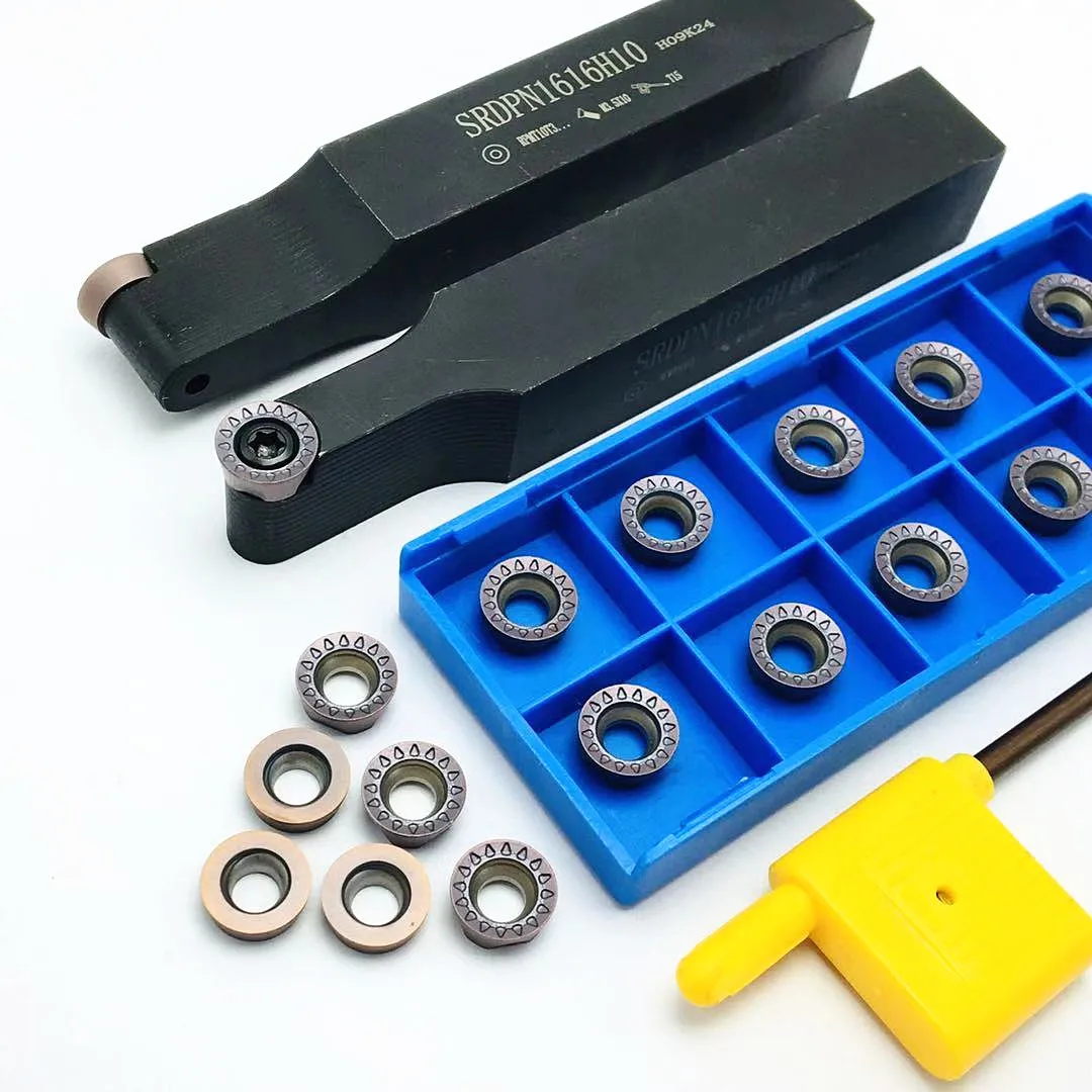 SRDPN1212H10 SRDPN1010H10 SRDPN1616H10 Tool holder 10mm 12mm 16mm CNC bracket for RPMT10T3MO RPMW1003MO R5 turning insert
