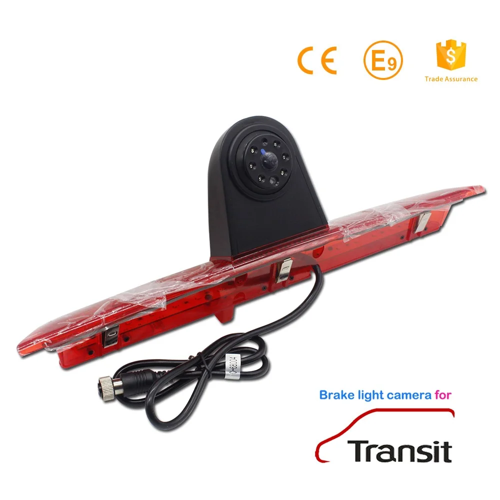 HD 720P Brake Light Camera for TRANSIT F150/F250/F350 FORD TRANSIT V636 TRANSIT Jumbo 2014-2019 ,Rear View Backup Reverse Camera