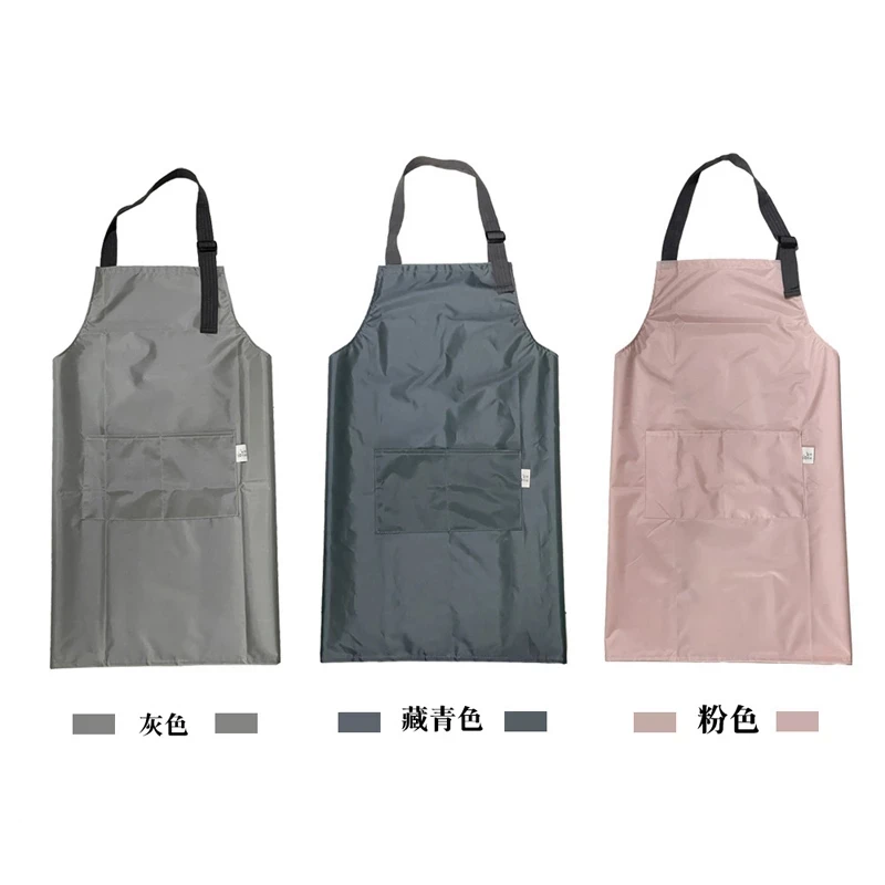 Handmade Adjustable Waterproof Apron Tattoo Accessories Household Aprons with Tools Pockets Waiter Cafe Shop Hairdresser Apron