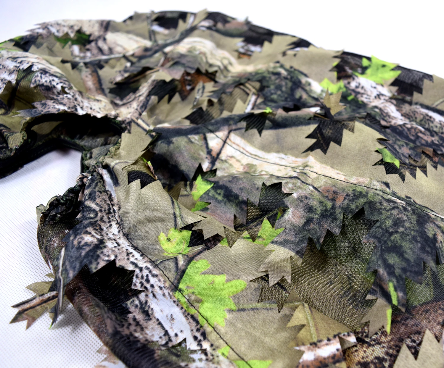 Camouflage Sneaky 3D Quiet Hunting Shooting Leafy Sneaky Head Cover