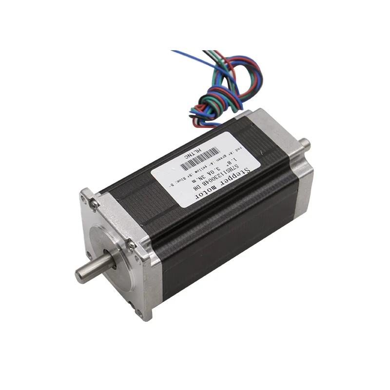 eu warehouse Nema23 stepper motor 57HS56 57HS76 57HS82 57HS100 57HS112 cnc motor 1.2Nm-3Nm 3A single/daul shaft DC motor for CNC