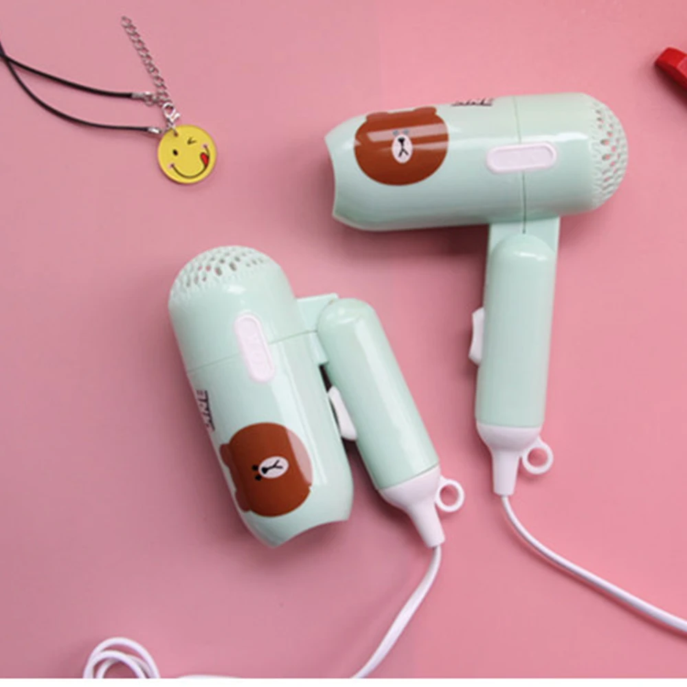 450 واط حار مبيعات مجفف شعر صغير طوي منزل المحمولة ثرموستاتي جمع الهواء المسافر المدمجة منفاخ مجفف الشعر الكهربائية