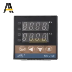 REX-C100 Digital PID Temperatur Controller 0 zu 999 Grad 110V zu 240V REX-C100 Thermostat mit Relais/Solide state Ausgang