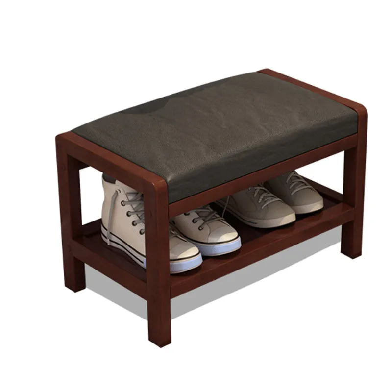 

Solid Wood Nordic Shoes Bench Simple Modern Shoes Sofa Stool Door Shoes Storage Stool