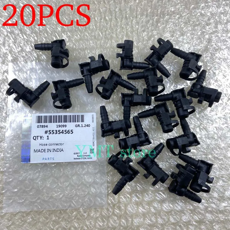 20PCS Throttle Valve Thermostat Body Heater Pipe Hose Connector For Cruze Epica Sonic Opel Astra 1.8 55354565 55569809 55574685