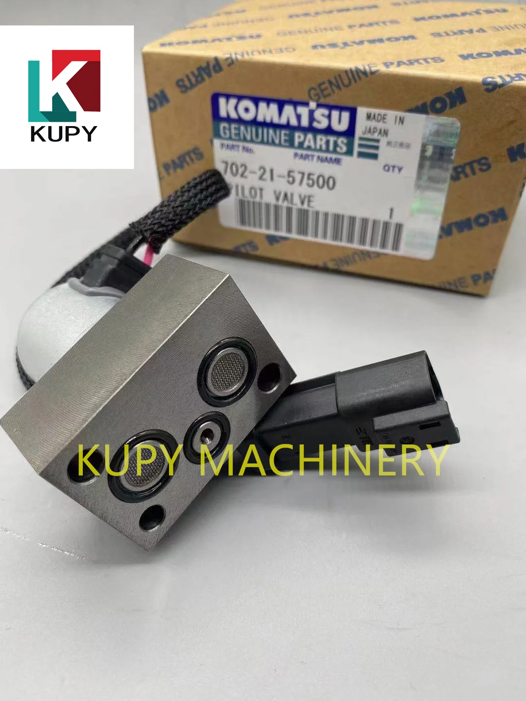 

HIGH QUALITY 702-21-57500 7022157500 FOR KOMATSU PC300-7 PC400-7 Hydraulic Pump Solenoid Valve