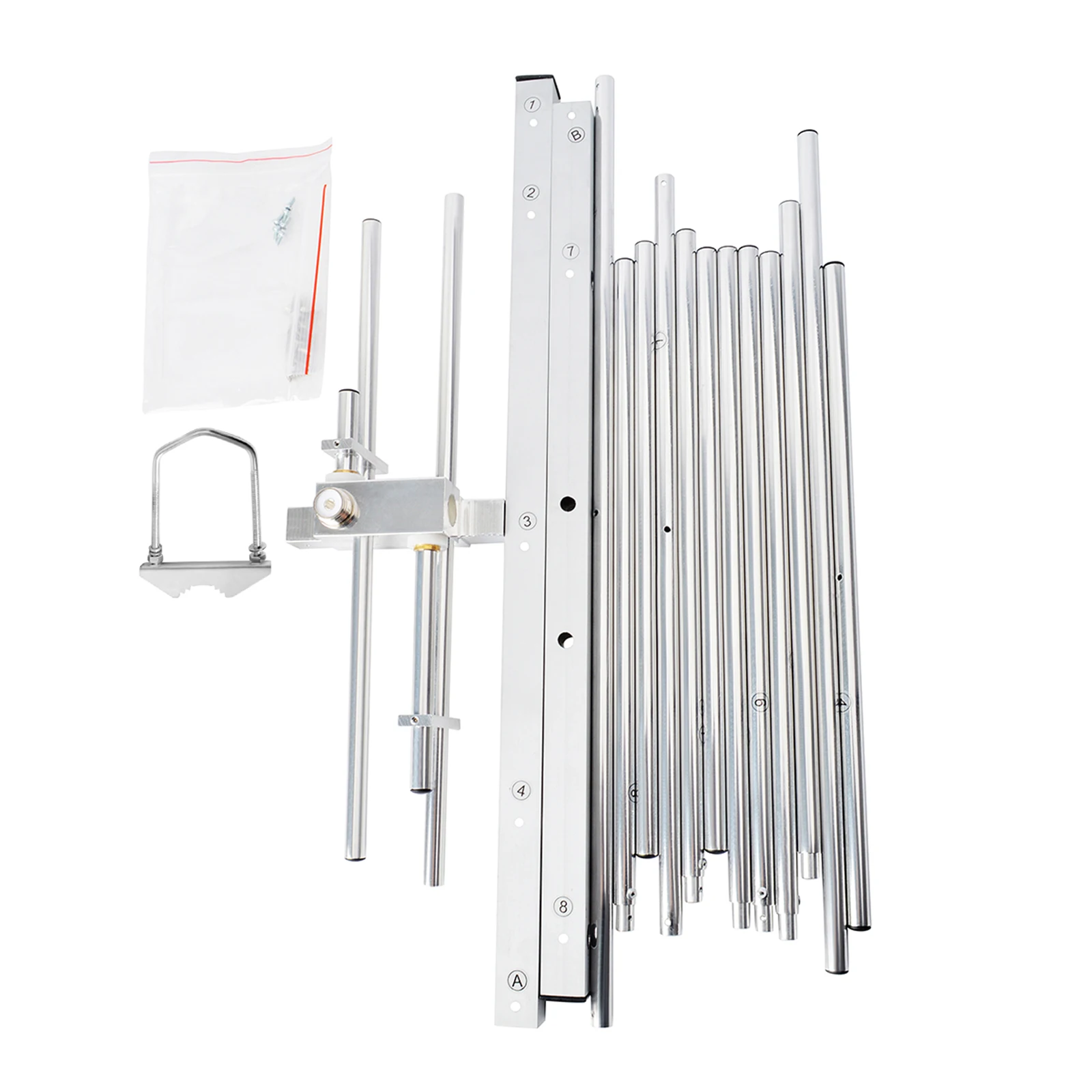 HYS Dual Band Yagi Antenna VHF UHF Base Station High Gain Outdoor Antenna for Baofeng Motorola Yaesu Retevis Radio Repeater