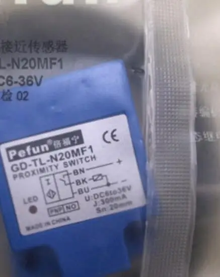 

Оригинальный индукционный переключатель "Beifuning pefun", бесконтактный переключатель GD-TL-N20MF1, PNP, нормально открытый
