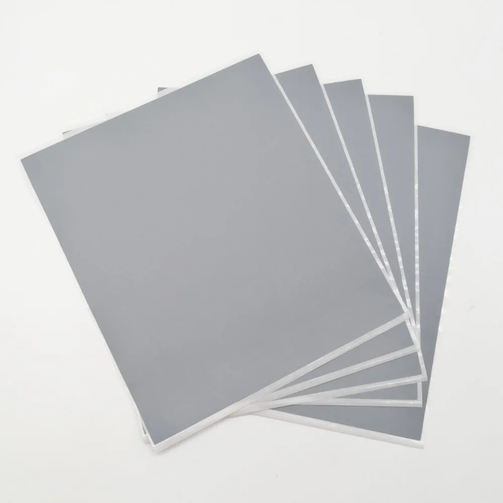 20 Sheets 200x235mm Adhesive SCRATCH OFF Sticker DIY Manual Hand Made Scratched Stripe Card Film