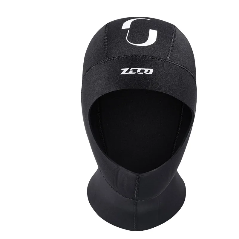 ZCCO 5MM neoprene diving headgear men women Sun-proof surfing snorkeling cap winter swimming thermal hood Covering neck cap