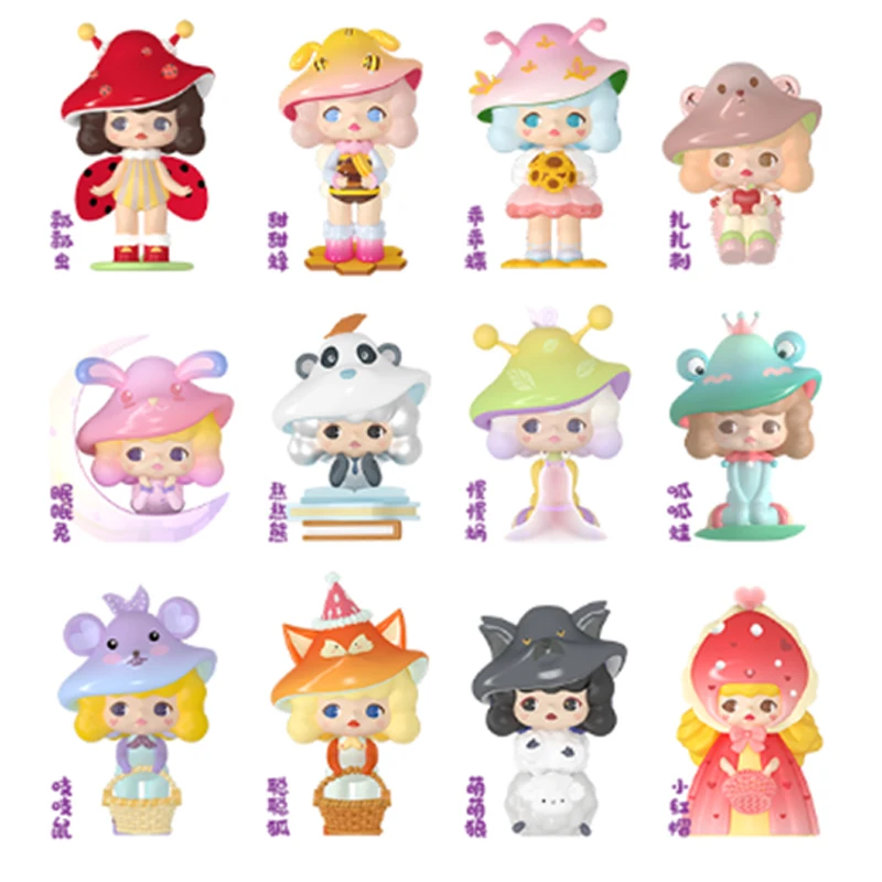 Original Magic Momo Magic Mushroom Series Blind Box Toy Doll Random A Cute Anime Doll Gift Free Surprise Doll