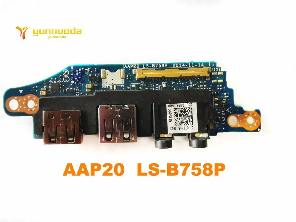 

Original for DELL 15 R2 17 R3 USB board Audio board 15 R2 17 R3 AAP20 LS-B758P tested good free shipping