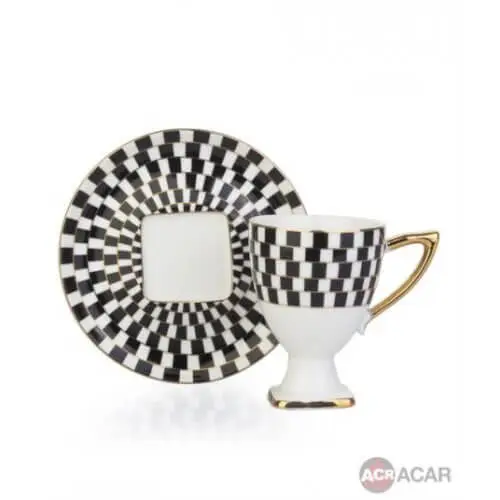 

DOLBOVI Acar 6 Personality Porcelain cup Pad Seçenekli CAN-008634/12 mug кружка coffee cup cup