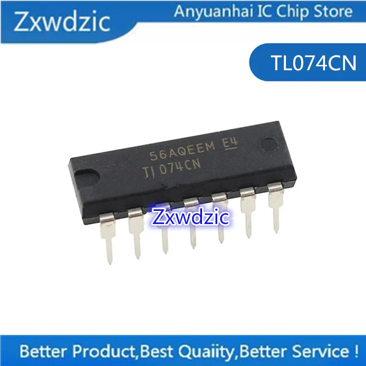 100% New Imported Original TC4584BP TC4584  TL074CN TL074 DIP-14  CD4512BE CD4512  CD4099BE CD4099  DIP-16 Integrated Circuit