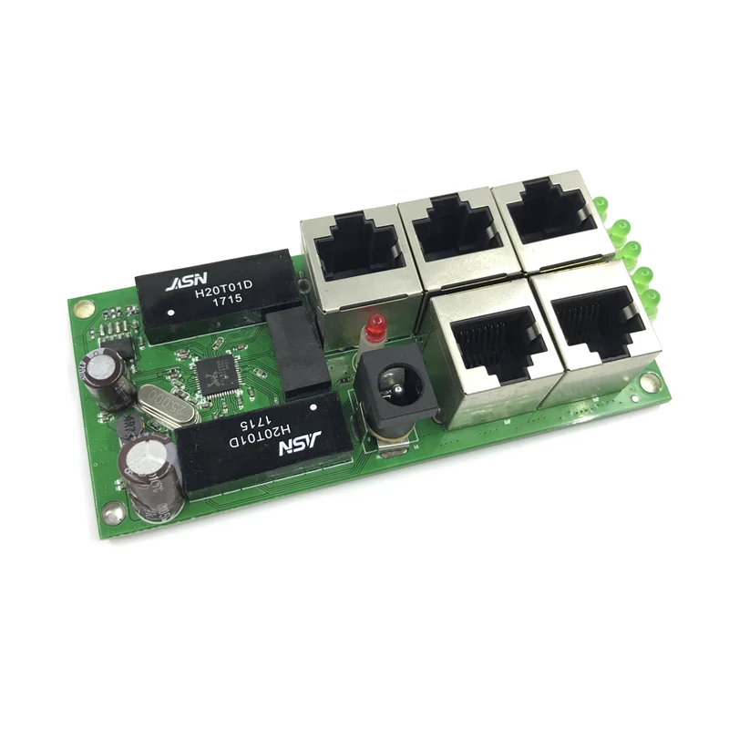 Oem Hoge Kwaliteit Mini Goedkope Priceule5-port Hub Capture Packet Mirroring Elke Poort Capture Packet Data Captureethernetswitchmodule