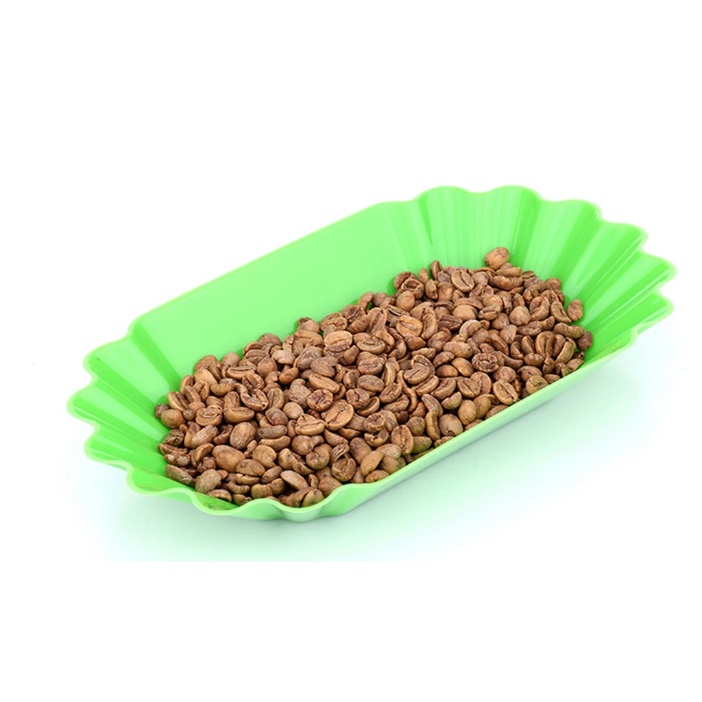 Coffee Cupping Sample Tray Reusable Food Grade PP Plastic Coffee Bean Plate Coffee Cooked Bean Plate