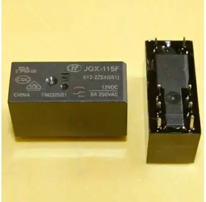 

NEW 12V relay HF115F 012-2ZS4 HF115F-012-2ZS4 JQX-115F-012-2ZS4 JQX-115F 012-2ZS4 HF115F0122ZS4 12VDC DC12V 12V 8A 250VAC DIP8