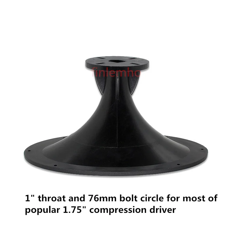 1 قطعة مكبر صوت DJ مكبر الصوت القرن 1 "الحلق البيضاوي الموجي 90 درجة x 60 درجة ل IMPACT-X15 الصوت المهنية ايفي نظام المسرح المنزلي سيارة