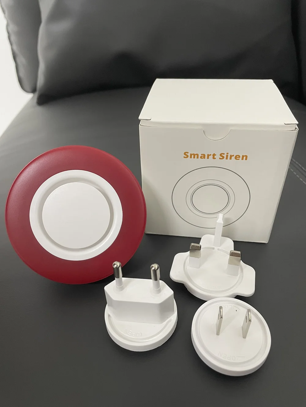 Zigbee3.0 Siren Strobe Flash Siren Alarm 95dB Horn Threaten Thief Compatible With Home Assistant, Kaku,ConbeeII