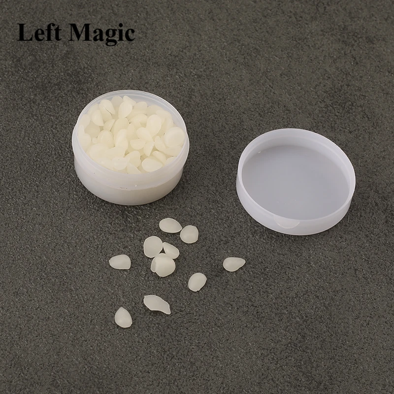 Magic Accessories/Magicians Wax Pellets (White) Used for invisible Thread of Floating Magic Trick,props comedy,Close Up