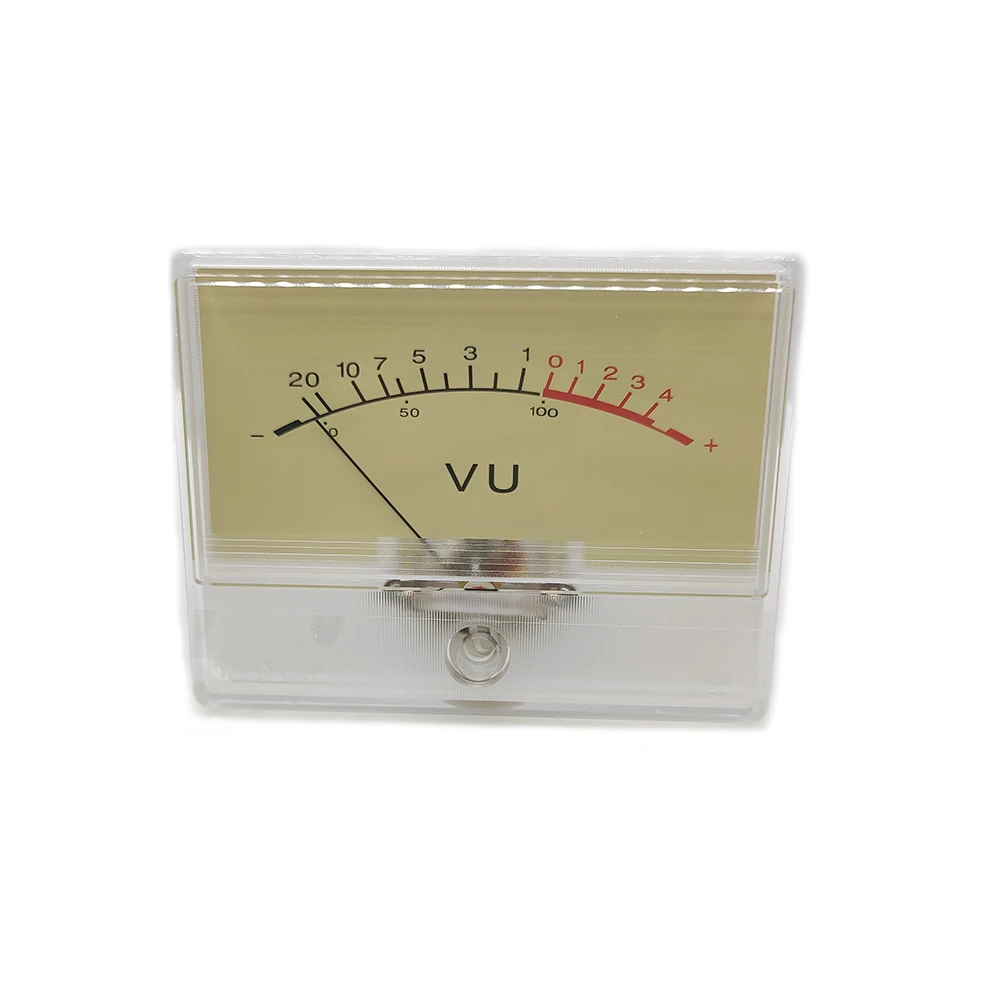 1pcs T-90 ความแม่นยำสูง VU Meter หัวเครื่องขยายเสียง AMP DB ระดับเมตร Pre-Amplifier แชสซีความดันเสียงสายคล้อง Backlight