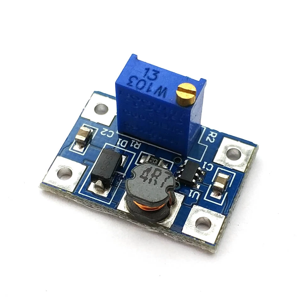 DC-DC 2-24V 2-28V Step Up ปรับโมดูล Boost Converter 2A SX1308