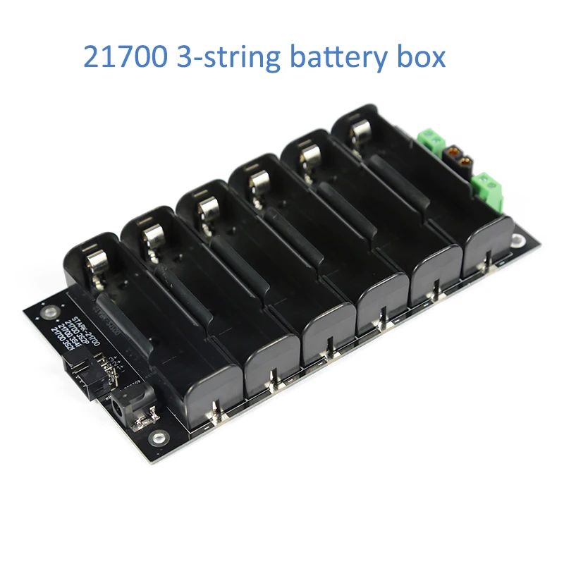 21700 Battery Box Battery Pack 3 Series Welding-Free Battery Box 12V Battery Pack Protection Board